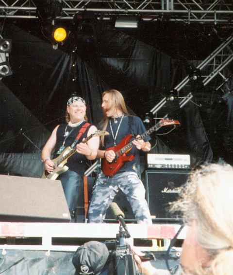 Paul and  Andy (Wacken 2000)