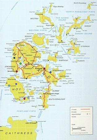 orkney map